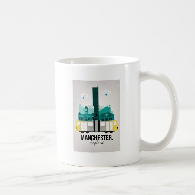 Caneca De Café Manchester (Direita)