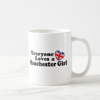 Caneca De Café Manchester Girl