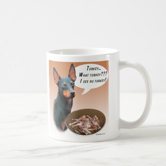 Caneca De Café Manchester Terrier Turquia (Direita)