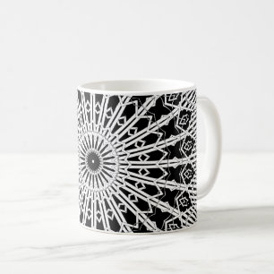 Caneca De Café Mandala Espelho