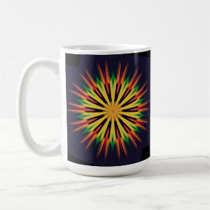Caneca De Café Mandala Flower- 21855