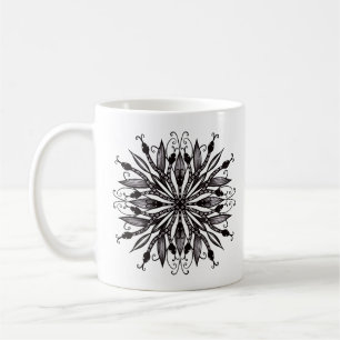Caneca De Café Mandala Gótica Deixa E Cobra Coffee Mug