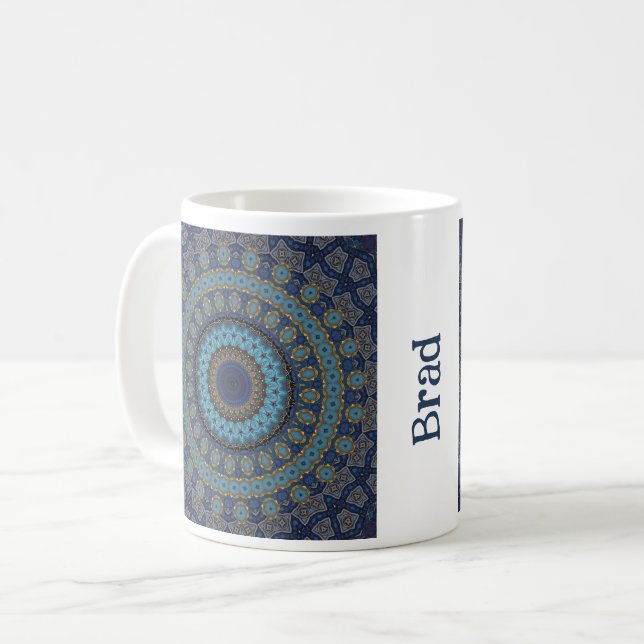 Caneca De Café Mandala Mug (Frente Esquerda)