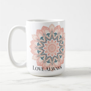 Caneca De Café Mandala Wall Clock - Arte Árabe