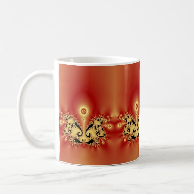 Caneca De Café Mandarin Burst (Esquerda)