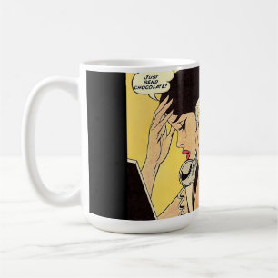 Caneca De Café Mande Chocolate Vintage art