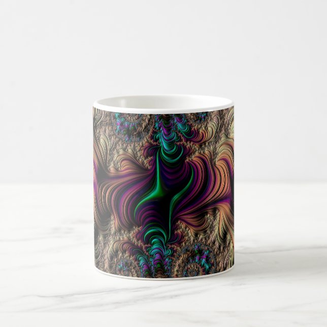 Caneca De Café Mandelbrot fractal (Centro)