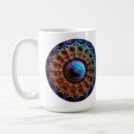 Caneca De Café Mandelbrot Fractal Manipulado
