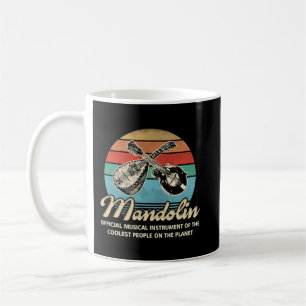 Caneca De Café Mandolin Admite Instrumento Musical Oficial Da