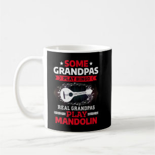 Caneca De Café Mandolin Lover Alguns Avós Jogam Bingo Real Grand