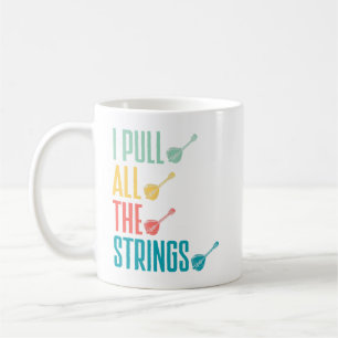Caneca De Café Mandolin Lover Mandolinista Eu Puxo Todas As Corda