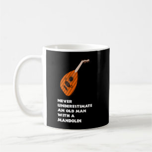 Caneca De Café Mandolin Lover Musical Instrumento Musical Amadure