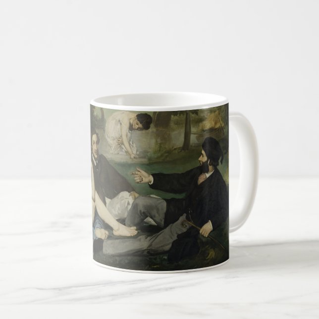 Caneca De Café Manet's The Luncheon on the Grass (Frente Esquerda)
