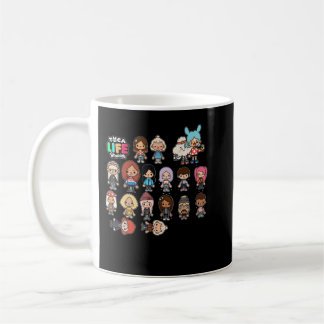 Caneca De Café Manga Animal Toca Boca Anime Presente Para O Natal