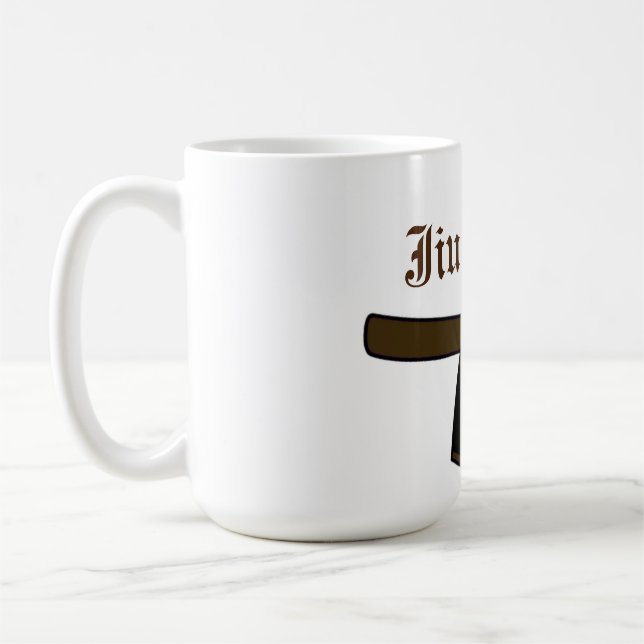 Caneca De Café Manga de café Brown Belt Jiu-Jitsu (Esquerda)