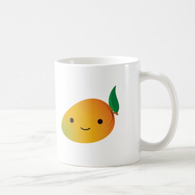 Caneca De Café Manga de sorriso bonito de Kawaii (Direita)