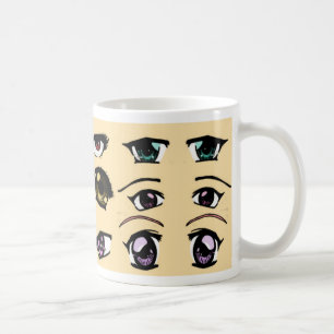 Caneca De Café manga eyes