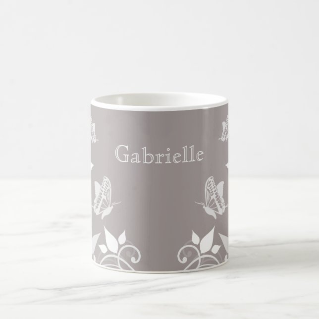 Caneca De Café Manga Floral (Centro)