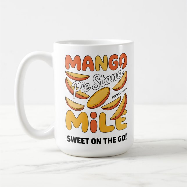 Caneca De Café Mango Mile Pie Stand (Esquerda)