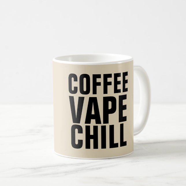 Caneca De Café Mangueiras de CAFÉ VAPE (Frente Esquerda)