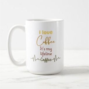 Caneca De Café Manhã Breve Molho de Vida para Coffeeholics - pres