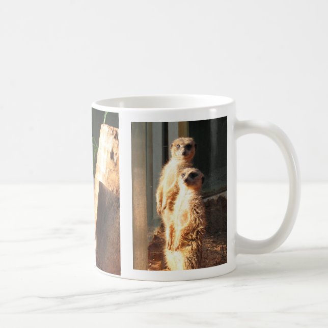 Caneca De Café Manhã de Meerkat (Direita)