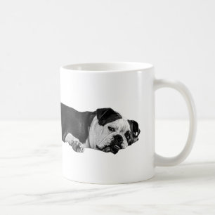 Caneca De Café Manhã Lenta, Buldogue Preguiçoso