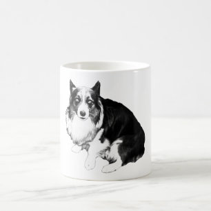 Caneca De Café Manhã Suave Com Corgi
