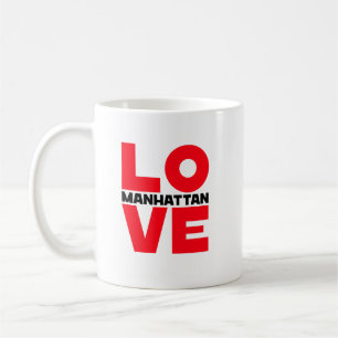Caneca De Café Manhattan Love Coffee Mug