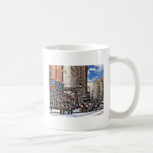 Caneca De Café Manhattan NY – Long Acre Square Nova York c1905