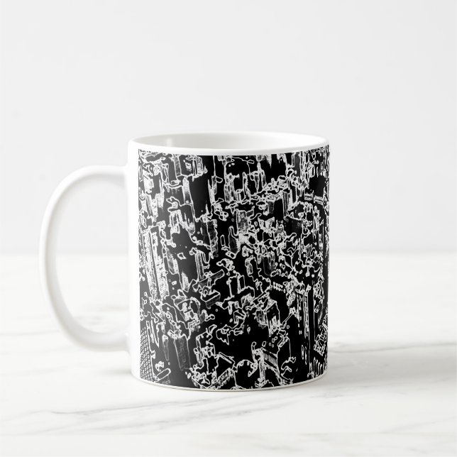 Caneca De Café Manhattan projetado (Esquerda)