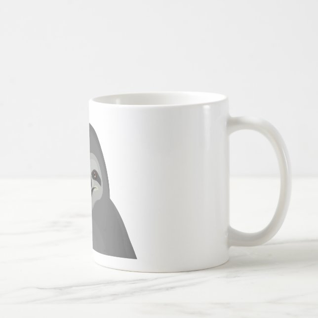 Caneca De Café Manhoso a preguiça (Direita)