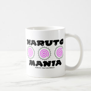 Caneca De Café Mania de Naruto