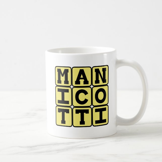 Caneca De Café Manicotti, Prato de Massa Queijoso (Direita)