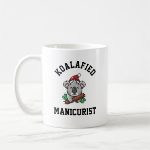 Caneca De Café Manicurista Koalafied