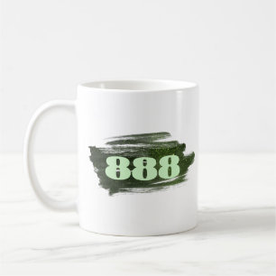 Caneca De Café Manifestação de Abundância do Número de Literatura