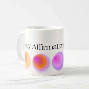 Caneca De Café manifestação diária de afirmações