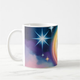Caneca De Café Manifestar sob a lua