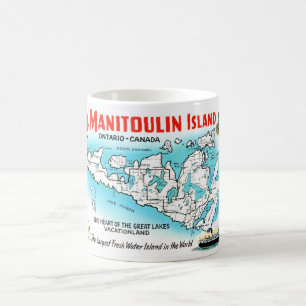 Caneca De Café Manitoulin Island Canada Mug