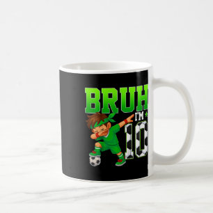 Caneca De Café Mano eu tenho 10 Futebol 10º Festa de Aniversário