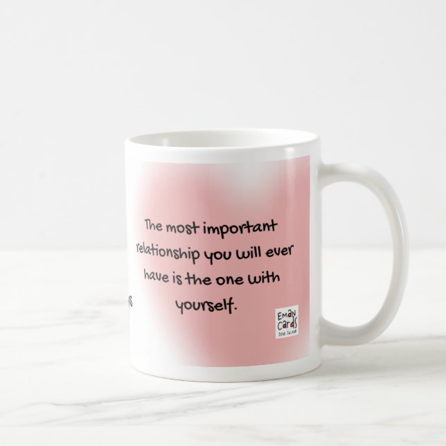Caneca De Café #ManoSays - Witty Line on Self Love - (Direita)