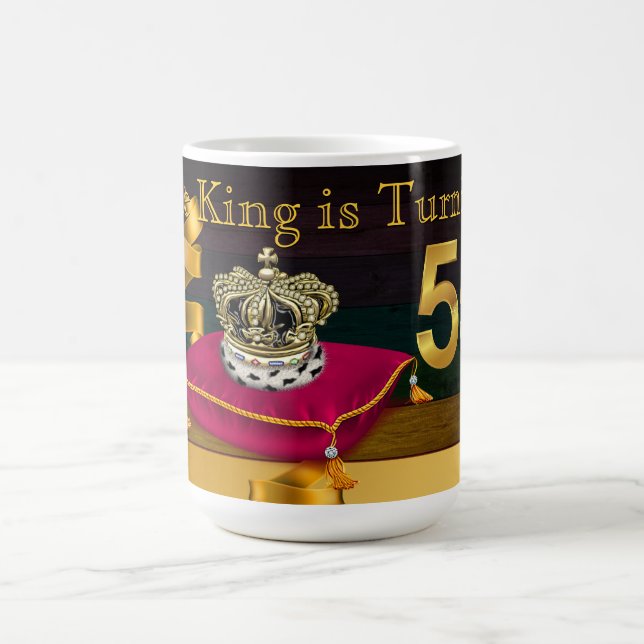 Caneca De Café Mans 55th Birthday Mug (Centro)
