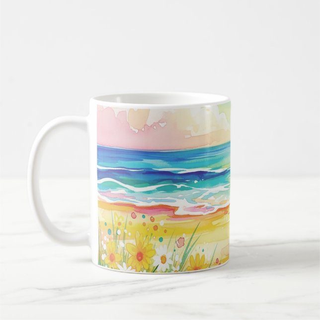 Caneca De Café Manta playa de mi vida  (Esquerda)