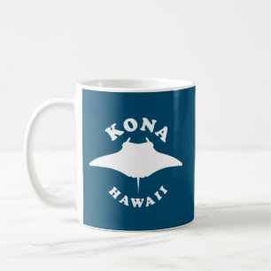 Caneca De Café Manta Ray Diving em Kona, Havaí
