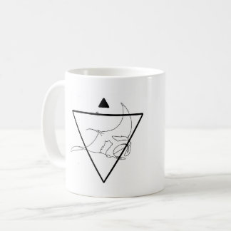 Caneca De Café Manta Ray Mug Striped