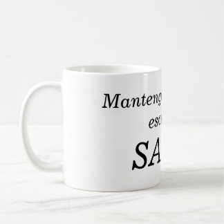 Caneca De Café mantengan la calma