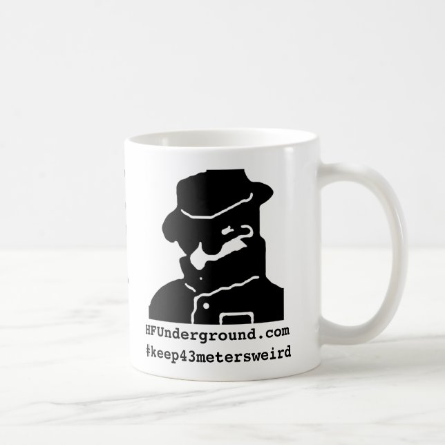Caneca De Café Mantenha 43 Metros O HFUnderground Mug (Direita)