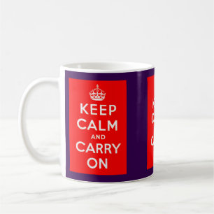 Caneca De Café Mantenha a Calma