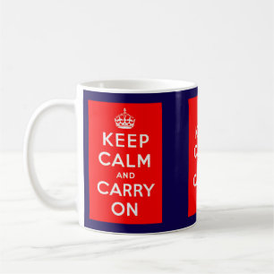 Caneca De Café Mantenha a Calma