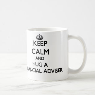 Caneca De Café Mantenha a calma e abrace um conselheiro